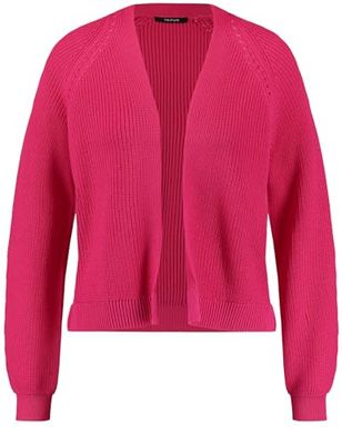 Taifun Women's 932900-19520 Cardigan Sweater, Luminous Pink, 16