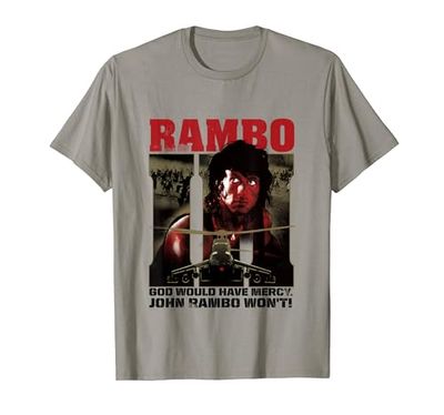 Rambo III Dio avrebbe misericordia John Rambo non lo farà Maglietta