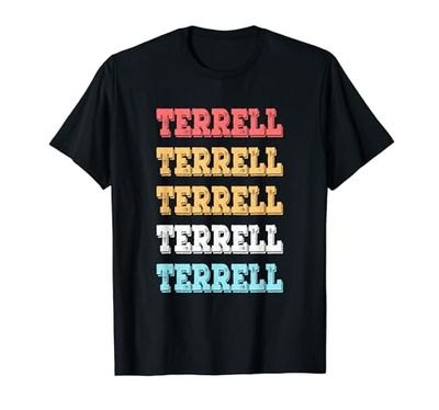 Simpatico regalo personalizzato Terrell Nome personalizzato Maglietta