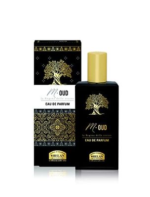 Helan, M Oud - Parfum Homme Agrumé, Eau de Parfum Elégant et Mystérieux avec Oud Aromatique et Notes de Tabac - Parfums Homme Parfaits comme Idee Cadeau Homme, 50 ml - Made in Italy