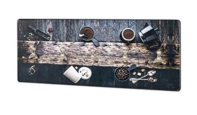 HAKU Möbel garderobe Murale Acier INOX, Motif, INOX, MDF - Dim.: L 50 cm x H 20 cm x P 5 cm, Style: Modern