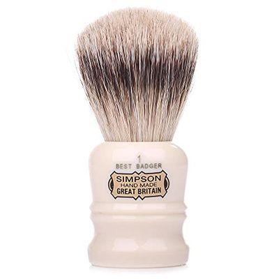 Simpsons Shaving Brushes =Simpsons Shaving Brush Duke 1" Best Badger, en storlek, Standard