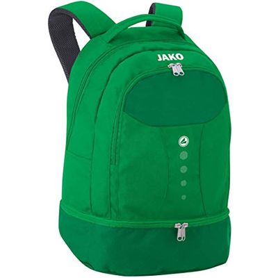 JAKO - Rugzak-Aanvaller, Uniseks-Volwassene, Sportgroen