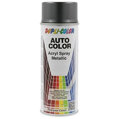 Duplicolor 720550 Spray de Couleur 70-0220 AC, Gris Métallique, 400 ML