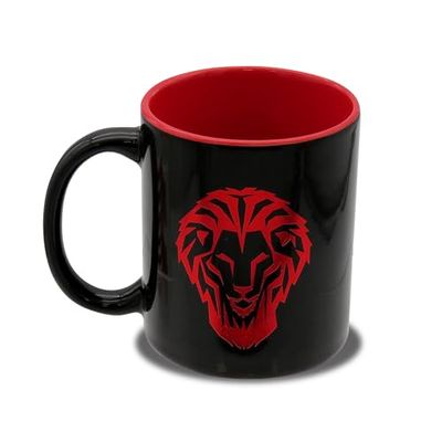 Athletic Club - Tazza, Colazione, Utensili, Stoviglie, Bicchiere, Forno a microonde, Lavastoviglie, Ceramica, Colore Nero, Prodotto Ufficiale (CyP Brands)