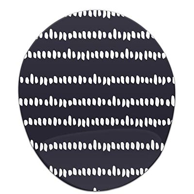 Questo Casa, Tapis de Souris Ergonomique avec Repose-Poignet - Imprimé numérique - Antidérapant - pour Le Bureau et la Maison - Dimensions : 20 x 23 cm