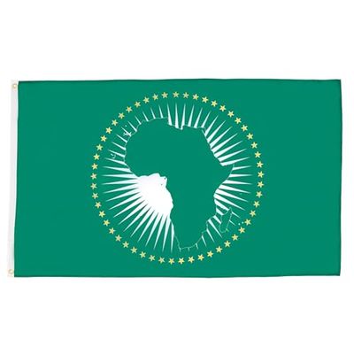 BANDIERA UNIONE AFRICANA 90x60cm - BANDIERA AFRICA 60 x 90 cm - AZ FLAG