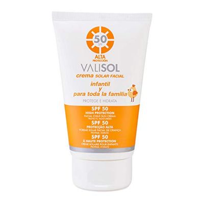 VALISOL CREMA SOLAR FACIAL INFANTIL ALTA PROTECCION SPF 50 100 ML
