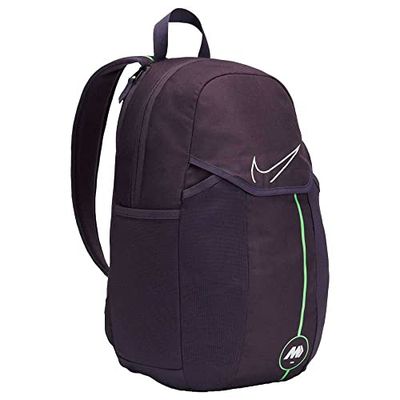 Nike, CU8168, Mercurial AA8Sp21 ryggsäck mörk raisin/rage grön/platinuen storlek