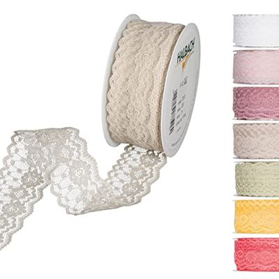 Halbach Silky Sashes Lace, Polyester, Polyester, linen, 1500.0 x 3.7 x 0.1 cm