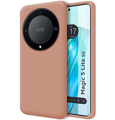 Funda Silicona Líquida Ultra Suave para Huawei Honor Magic 5 Lite 5G Color Rosa