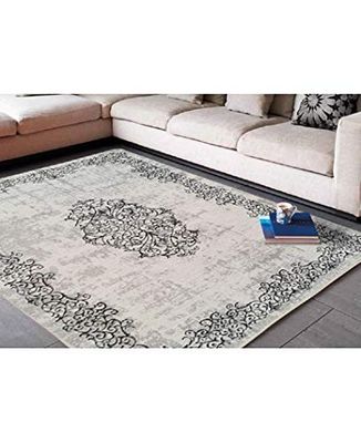 Mani Textile Tapis Baroque Gris 120x180cm