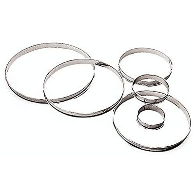 PADERNO 47533. - 16 ring voor cake, van roestvrij staal, 16 cm