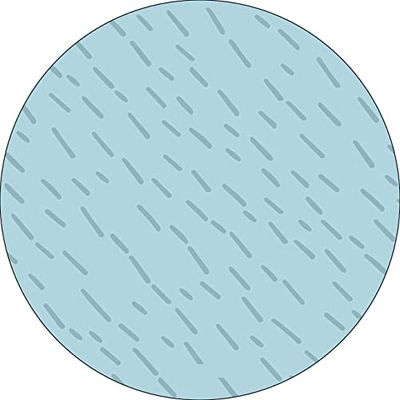 Bonateks, Ronde digitaal bedrukte muismat, antislip onderkant, voor kantoor en thuis, diameter: 22 cm
