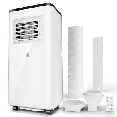S-220 - Avalla Air Conditioning Unit, 4-in-1 Portable Air Conditioner - 9000 BTU – Dehumidifier 24L, Fan, Cooler & Quiet Sleep Mode for Multi-Room Coverage, Low Energy, 24hr Timer, Remote & Window Kit