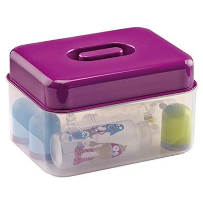 THERMOBABY Stérilisateur Micro Ondes Prune