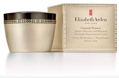 Elizabeth Arden Ceramide Premiere, Crème de Nuit Hydratante et Régénérante pour Visage, Hydratation Intense