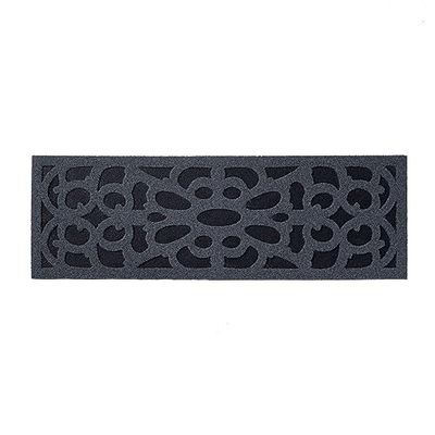 Nicoman Narrow Doormat Victorian Style Step Door Mat Barrier Eco-Friendly Absorbent Heavy Duty Dirt Scraper Watertight For Indoor Outdoor Garden Shed Garage Entrance – (4 Pack, 75 x 25cm)
