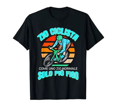 Zio ciclista - come uno zio normale solo più figo Maglietta