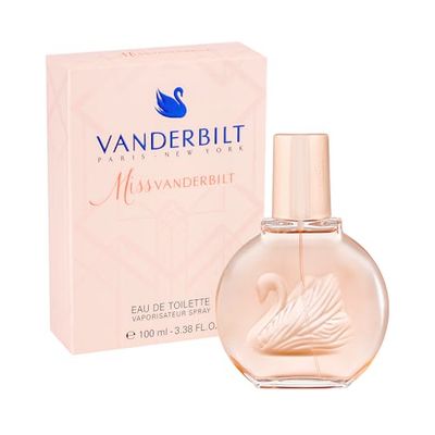 Miss Vanderbilt Eau De Toilette 100ml Spray, Floral Female Perfume, Fragrance For Women, Eau De Toilette For Women, Romantic Womens Perfumes - Genuine Gloria Vanderbilt Perfume for Women