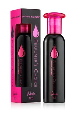 Body Mist Perfumer's Choice No 8 by Valerie - Fragrance for Women – 100ml Mist MAX, by Milton-Lloyd