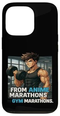 From Anime Marathons to GYM Marathons Coque pour iPhone 13 Pro