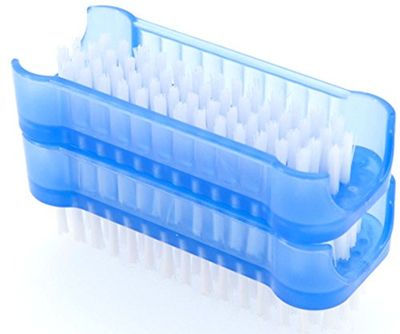 PAMEX Cepillo para Uñas de 2 Piezas Azul