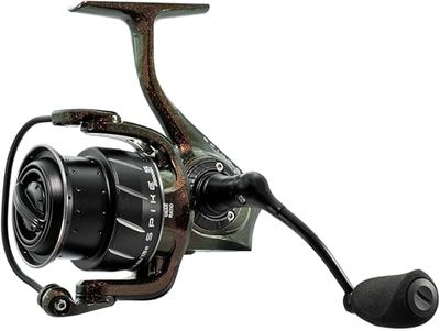 Abu Garcia Spinning Reel, SPIKE S draaiende rollen, roofdiervissen, zoetwatervisser, baars, snoek, snoekbaars, zwart, 5.2:1 overbrengingsverhouding, robuust en lichtgewicht, 7+1 lagertelling, 2500S