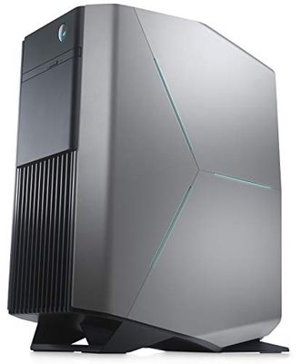 Alienware Aurora R8 Gaming Desktop (Epic Silver) (Intel Core i7-8700, 16 GB RAM, 256 GB SSD + 2 TB HDD, Nvidia GeForce RTX 2070 OC with 8 GB GDDR6, USB Type-C, Windows 10 Home)