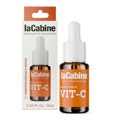 laCabine VIT-C Serum 10 ml, działanie przeciwutleniające, przeciwstarzeniowe i energetyzujące, z witaminą C, proteoglikanami i glikopolimerami
