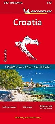 Michelin Croatia Map