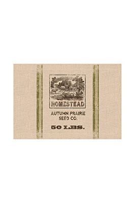 Heritage Lace Seed Labels Homestead Placemat, Natural