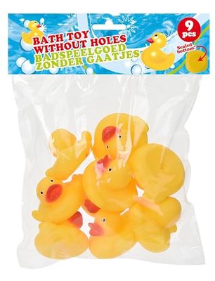 Koopman International- Canares para el baño de 5,5 cm, S/9 Unidades, Color Amarillo (S23000030)