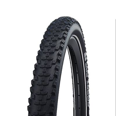 Schwalbe Unisex – Vuxen Smart Sam däck, svart, 27,5 x 2,10