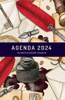 Agenda 2024 día por página - Planificador Diario sábado y domingo completo: Potencia tu Productividad Personal