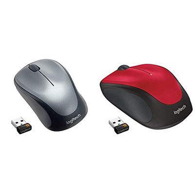 Logitech M235 Mouse Wireless, 2.4 GHz con Ricevitore USB Unifying & M235 Mouse Wireless, 2.4 GHz con Ricevitore USB Unifying