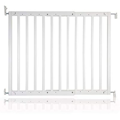 Safetots Tjock träskruv passar trappgrind vit 63,5 cm-105,5 cm