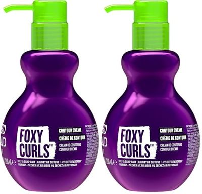 TIGI Bed Head Foxy Curls Mousse Pour Cheveux Bouclés Fixation Forte 250 Ml (Lot de 2)