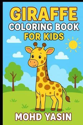 Happy Giraffes: Easy Coloring Fun for Little Hands: Color-a-Giraffe Adventure!