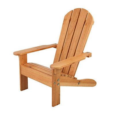 KidKraft Fauteuil de Jardin Adirondack, Chaise Enfant en Bois, Salon de Jardin extérieur pour Enfants, 00083