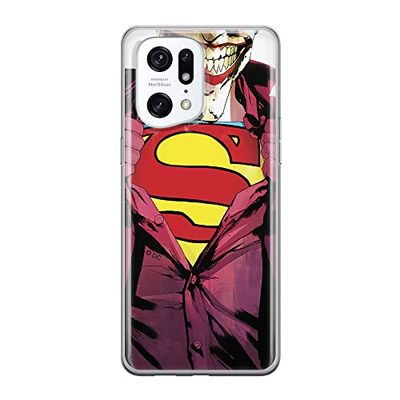 ERT GROUP mobiel telefoonhoesje voor Oppo FIND X5 PRO origineel en officieel erkend DC patroon Joker 003 optimaal aangepast aan de vorm van de mobiele telefoon, hoesje is gemaakt van TPU