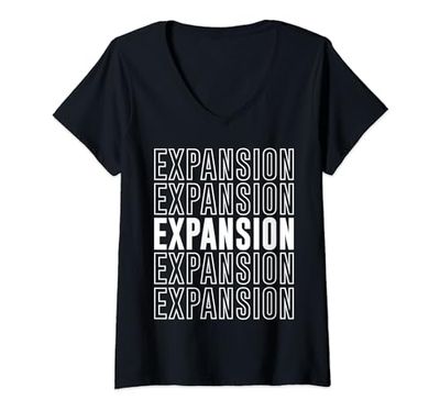 Mujer Expansión Camiseta Cuello V