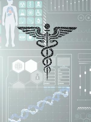 Medizin Notizbuch: A4 - 150 Seiten - kariert - gebunden