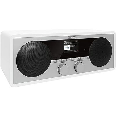TechniSat DIGITRADIO 451 CD IR - Radio numérique, Internet avec Lecteur CD (Dab+, FM, stéréo, AUX-in, Streaming Audio Bluetooth, Spotify, USB avec Fonction de Charge et Lecture MP3, WLAN, 2 x 15 W)