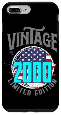 US American Flag Limited Edition - Vintage 2000 Case for iPhone 7 Plus/8 Plus