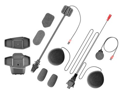 INTERPHONE - UCOMRSECONDHELM40 - Complete Audio Kit Replacement or Second Helmet for U-com 8R Motorcycle Intercom
