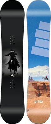 Nitro Snowboards herr T1 BRD & T1 Wide BRD ´25, Freestyleboard, Twin, Cam-Out Camber, Park