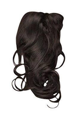 'Solida pelo artificial notebook "Leonie a Pinza de pelo, longitud aprox. 32 cm, 1 unidades), 7 – Negro