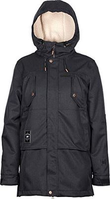 L1 Donna Ashland WJKT´21 Giacca Termica, Black, Medium