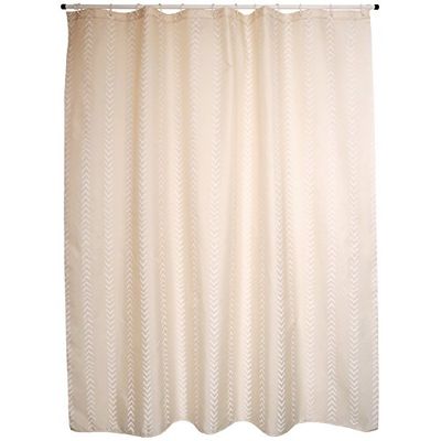 MSV "Premium Berbera Polyester Shower Curtain, Multi-Colour, 180 x 200 cm